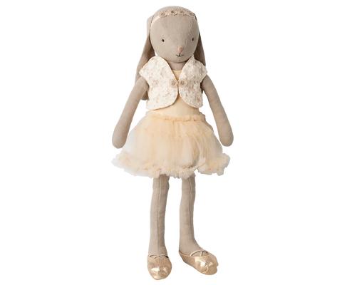Bunny, Size 3 - Classic - Ballet suit and skirt cream - Where The Sidewalk Ends Toy Shop