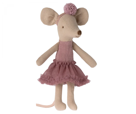Ballerina Mouse, Big Sister - Heather - Where The Sidewalk Ends Toy Shop