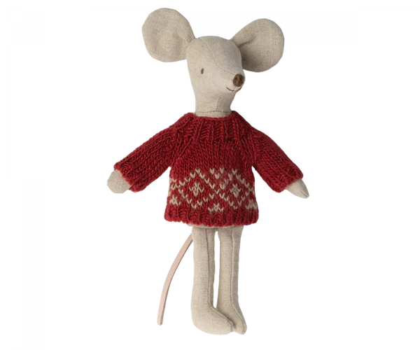 Knitted Sweater, Mum Mouse - Where The Sidewalk Ends Toy Shop
