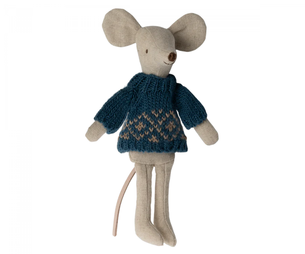 Knitted Sweater, Dad Mouse - Where The Sidewalk Ends Toy Shop