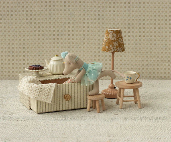 Dance mouse in daybed, Little sister- New - Where The Sidewalk Ends Toy Shop