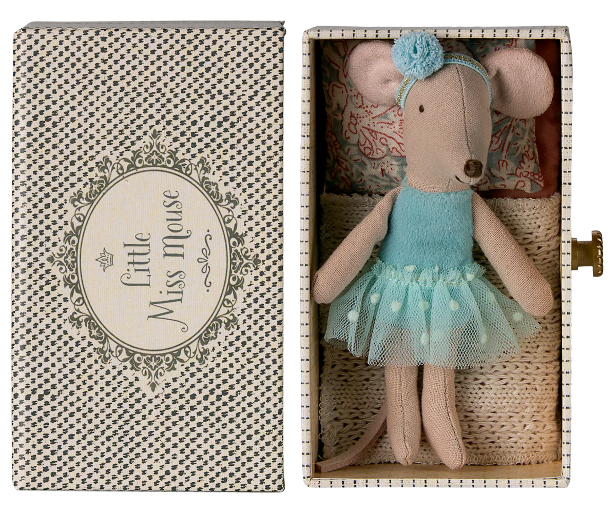 Dance mouse in daybed, Little sister- New - Where The Sidewalk Ends Toy Shop