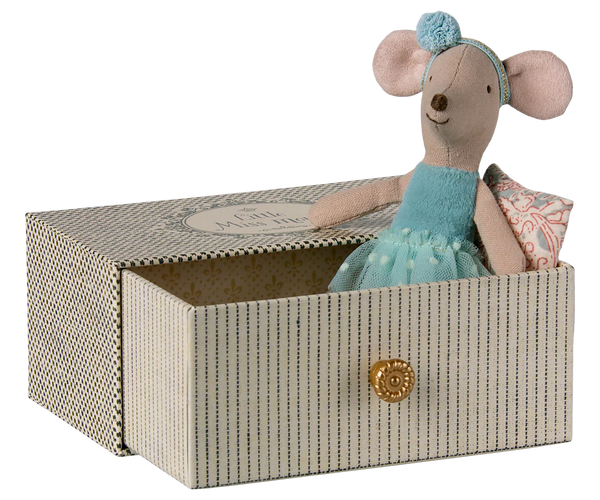 Dance mouse in daybed, Little sister- New - Where The Sidewalk Ends Toy Shop