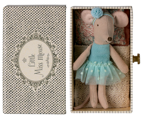 Dance mouse in daybed, Little sister- New - Where The Sidewalk Ends Toy Shop