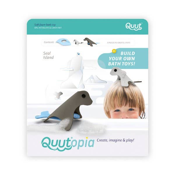 Quut Foam Bath Build Your Own Play Set -Interactive Bath Toy - Where The Sidewalk Ends Toy Shop