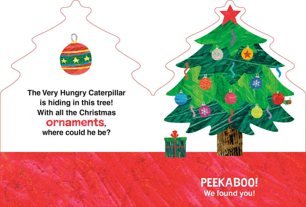The Very Hungry Caterpillar's Peekaboo Christmas - Where The Sidewalk Ends Toy Shop