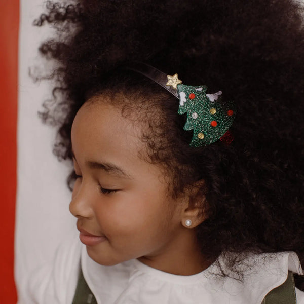 Festive Christmas Tree Headband - Where The Sidewalk Ends Toy Shop