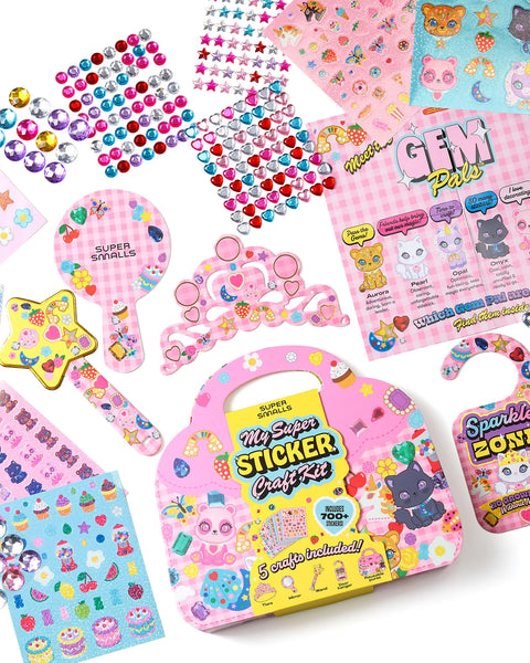 My Super Sticker Craft Kit - Where The Sidewalk Ends Toy Shop