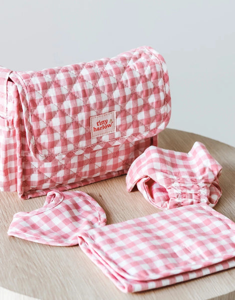 Tiny Tummies Nappy Bag - Blue Ducky - Where The Sidewalk Ends Toy Shop