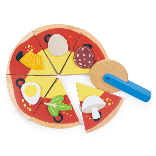 Wooden Take-Out Pizza