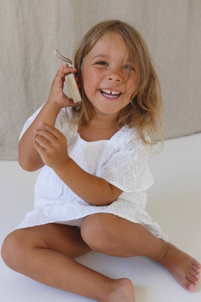 Wooden Toy Mobile Phone