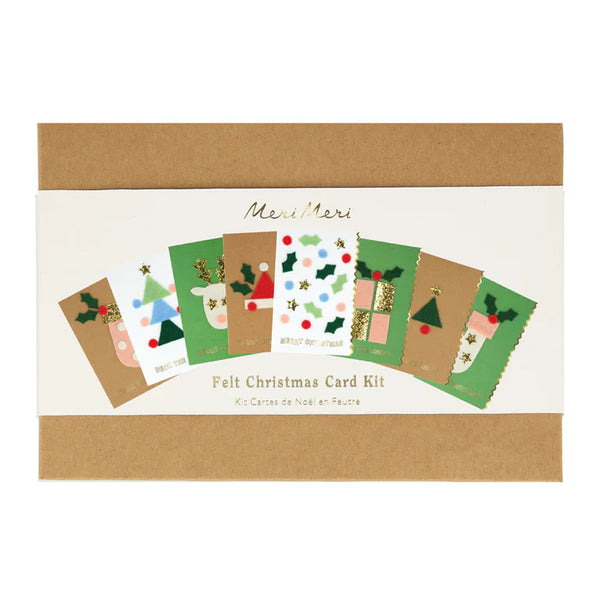 Christmas Felt Card Kit - Where The Sidewalk Ends Toy Shop
