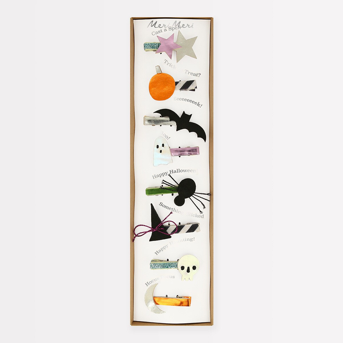 8 Halloween Icons Hair Clips