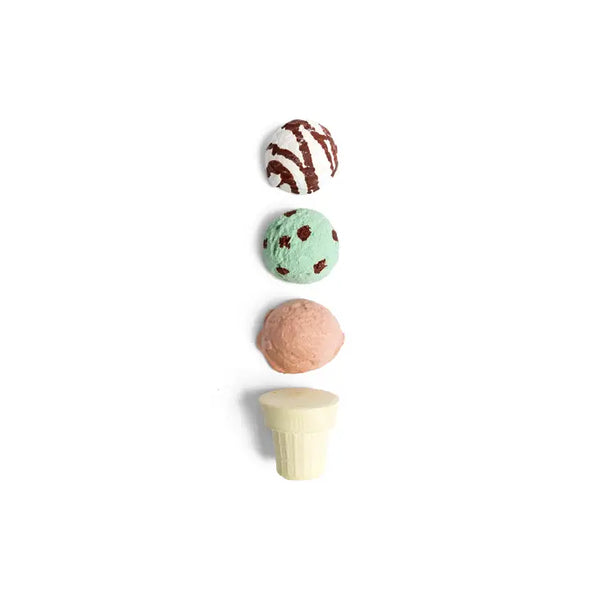 Maxie'S Minty Ice Cream Cone Handmade Sidewalk Chalk - Where The Sidewalk Ends Toy Shop