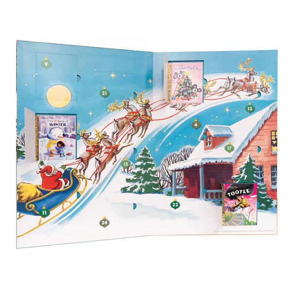 Little Golden Books Advent Calendar: Countdown to Christmas - Where The Sidewalk Ends Toy Shop