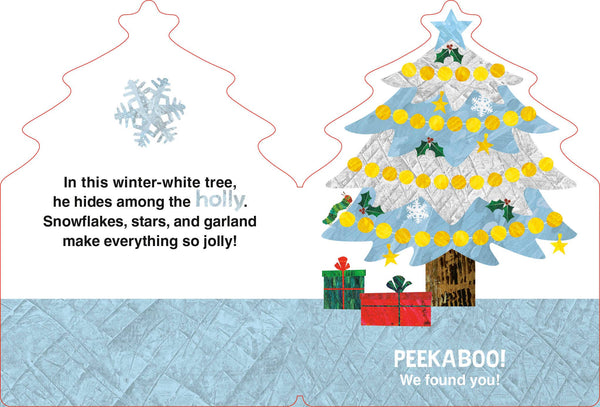 The Very Hungry Caterpillar's Peekaboo Christmas - Where The Sidewalk Ends Toy Shop