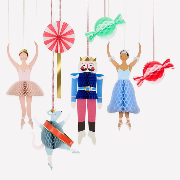 Meri Meri x New York City Ballet Hanging Decorations - Where The Sidewalk Ends Toy Shop