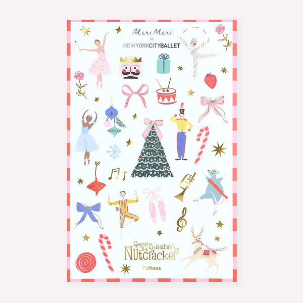 Meri Meri x New York City Ballet Temporary Tattoos - Where The Sidewalk Ends Toy Shop
