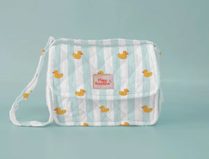 Tiny Tummies Nappy Bag - Blue Ducky - Where The Sidewalk Ends Toy Shop
