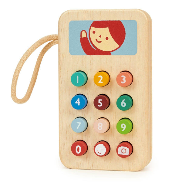 Wooden Toy Mobile Phone