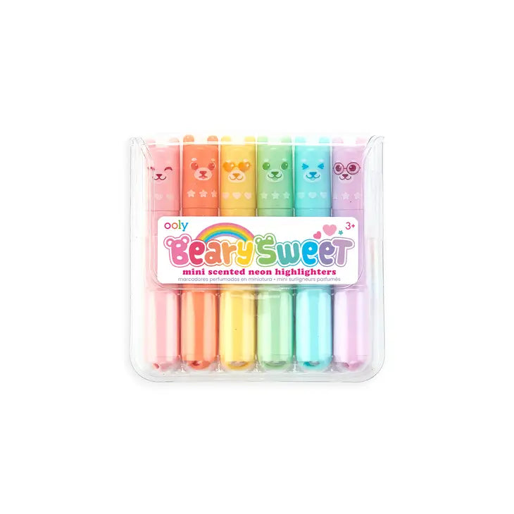 Beary Sweet Mini Scented Highlighters - Where The Sidewalk Ends Toy Shop