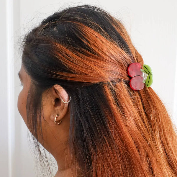 Mini Maraschino Cherries Hair Claw Clip - Where The Sidewalk Ends Toy Shop