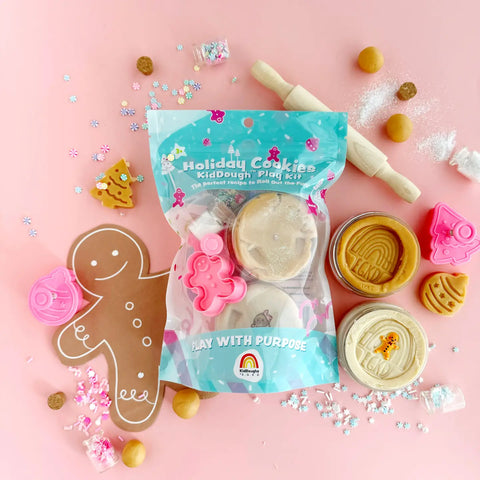 Holiday Cookies Kiddough Play Kit