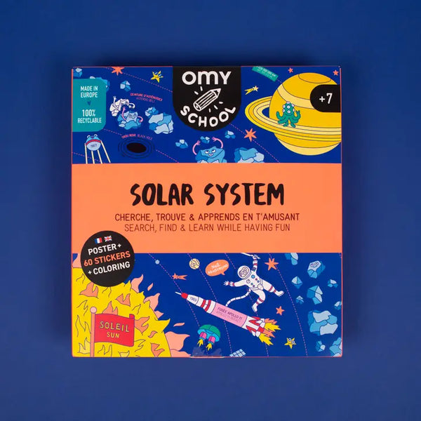 Solar System Poster OMY School - Where The Sidewalk Ends Toy Shop