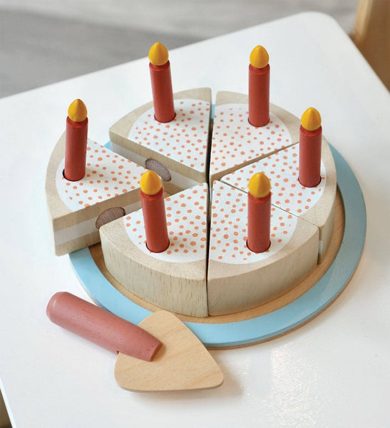 Wooden Party Cake Toy