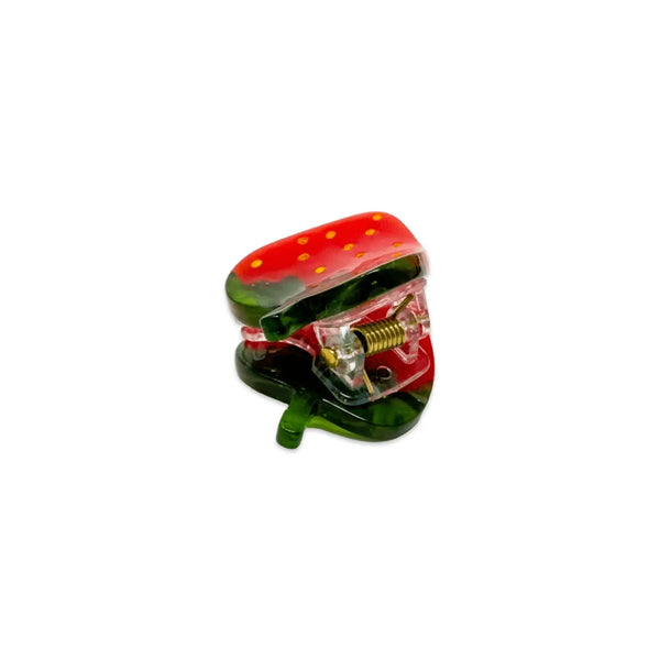 Micro Fruit and Flowers Hair Claw Clip Set - Where The Sidewalk Ends Toy Shop