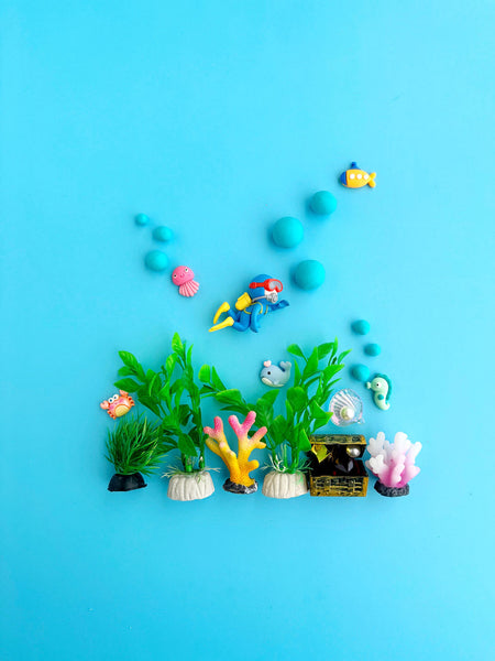 Ocean Explorer (Blue Hawaiian) Kiddough Play Kit - Where The Sidewalk Ends Toy Shop
