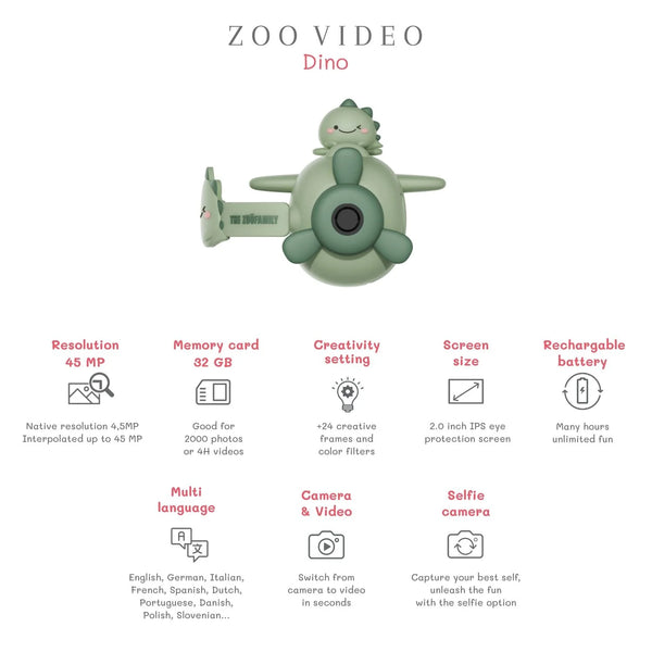 Zoo Video - Dino Green