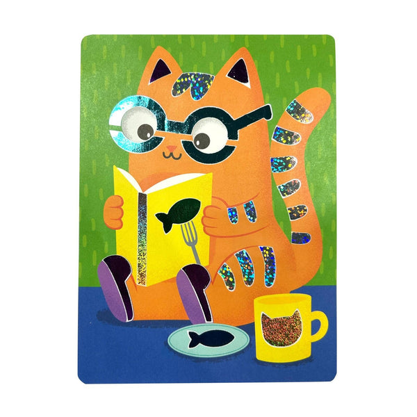 Foil-tastic: Foil Art & Coloring Fun - Meow Moments (36 PC Set) - Where The Sidewalk Ends Toy Shop