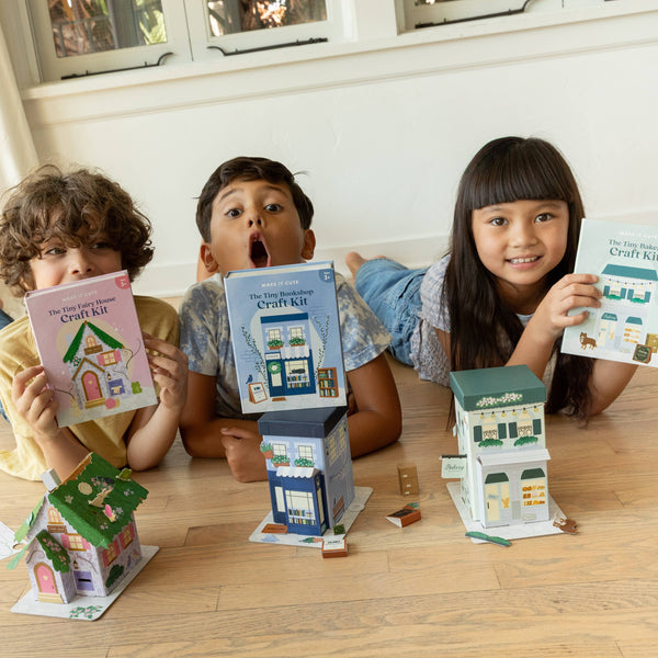 Tiny House- Tiny Fairy House, Tiny Bookshop, Tiny Bakery - Where The Sidewalk Ends Toy Shop