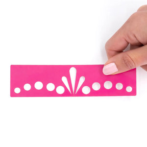 Tiara Stencil - Where The Sidewalk Ends Toy Shop