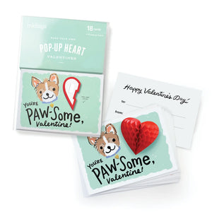 Pop-Up Valentines - Puppy - Where The Sidewalk Ends Toy Shop