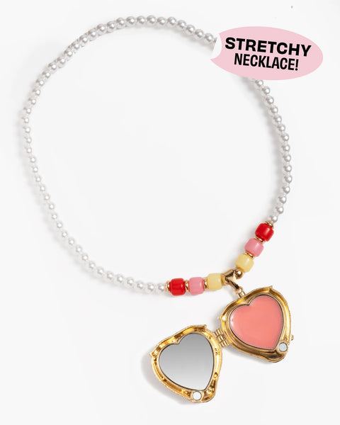 Strawberry Surprise Lipgloss Locket - Where The Sidewalk Ends Toy Shop