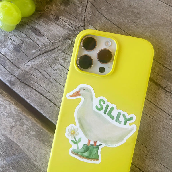 Silly Goose Sticker - Where The Sidewalk Ends Toy Shop