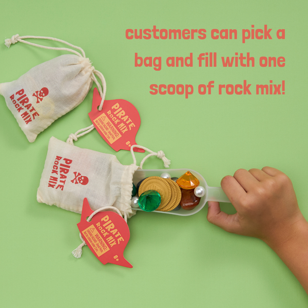 Mermaid Countertop Scoop Rock Mix | Just mix and scoop! - Where The Sidewalk Ends Toy Shop