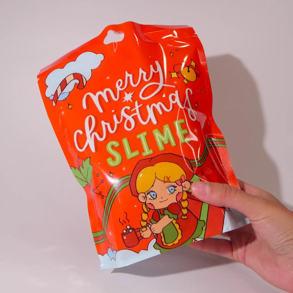 Merry Christmas Slime Bag - Where The Sidewalk Ends Toy Shop