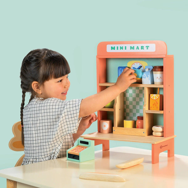 Wooden Mini Mart Pretend Grocery Store