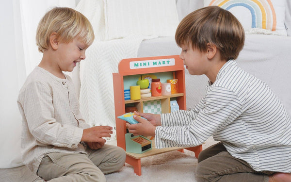 Wooden Mini Mart Pretend Grocery Store