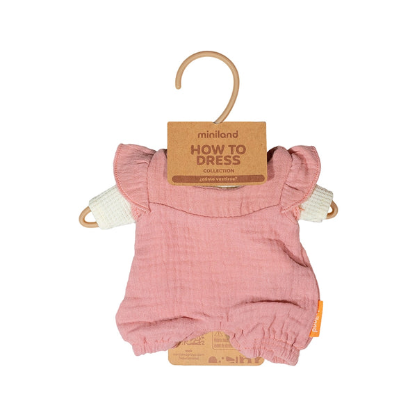 Cold Weather Overall and T-Shirt For Dolls 8 1/4" - Where The Sidewalk Ends Toy Shop