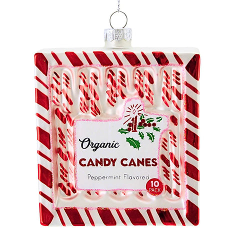 Box of Candy Cane Ornament