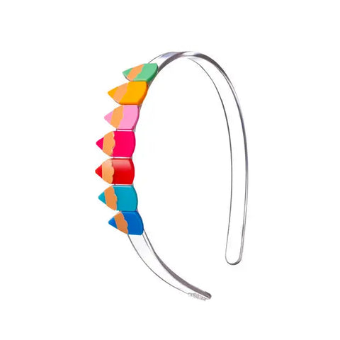 Color Pencils Bright Colors Headband - Where The Sidewalk Ends Toy Shop