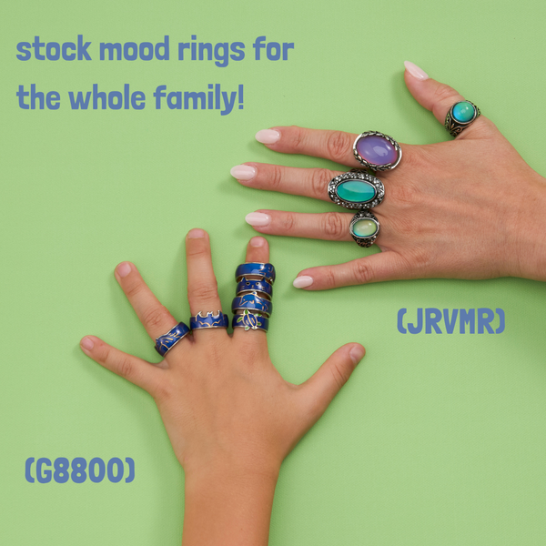 Mood Rings for Kids - Where The Sidewalk Ends Toy Shop