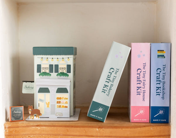 Tiny House- Tiny Fairy House, Tiny Bookshop, Tiny Bakery - Where The Sidewalk Ends Toy Shop