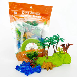 Dino Jungle (Watermelon) Kiddough Play Kit - Where The Sidewalk Ends Toy Shop