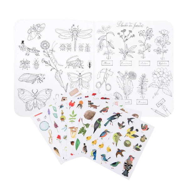 Botanist Garden Theme Coloring Book - Where The Sidewalk Ends Toy Shop