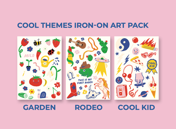Iron-on Craft Kit - Kid's Fanny Pack